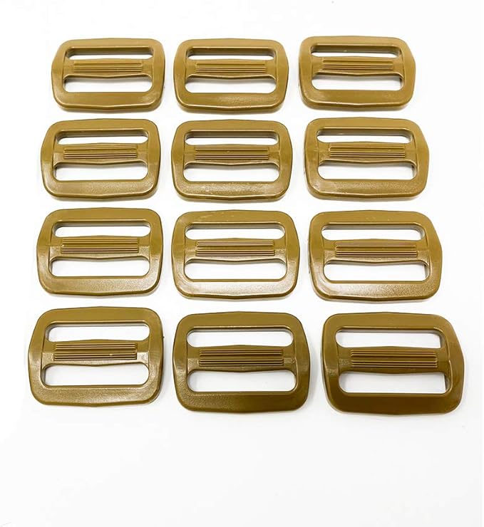 Triglide Slides - Strap Adjuster & Slider - Webbing Buckles for 1 Inch Straps