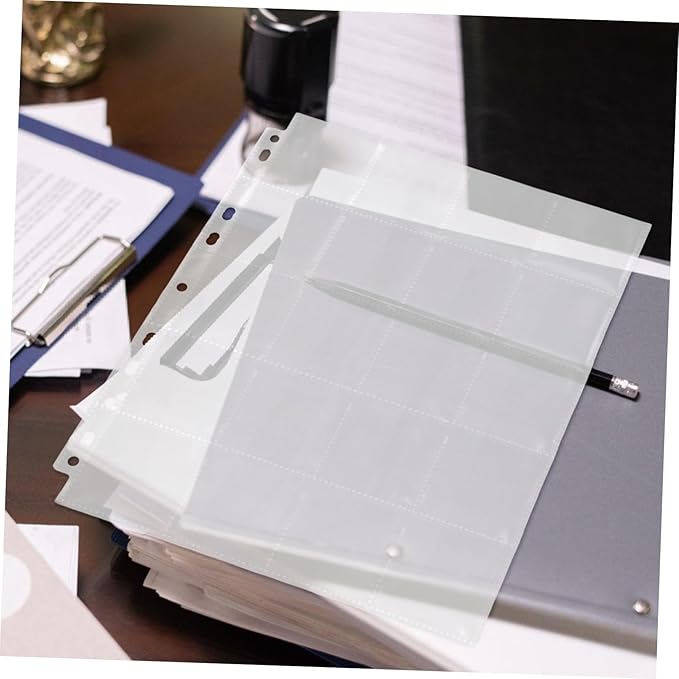 ARTIBETTER 30pcs Acid Negative Film Sleeves for Binder Storage Pages Organized Film Holder for Photographers and Hobbyists Protect Your Negatives