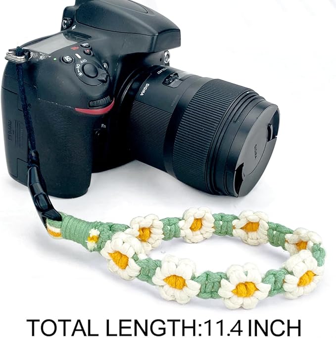 Camera Wrist Strap, Secure & Adjustable DSLR Camera Hand Strap, Sling, Lanyard, Accessories
