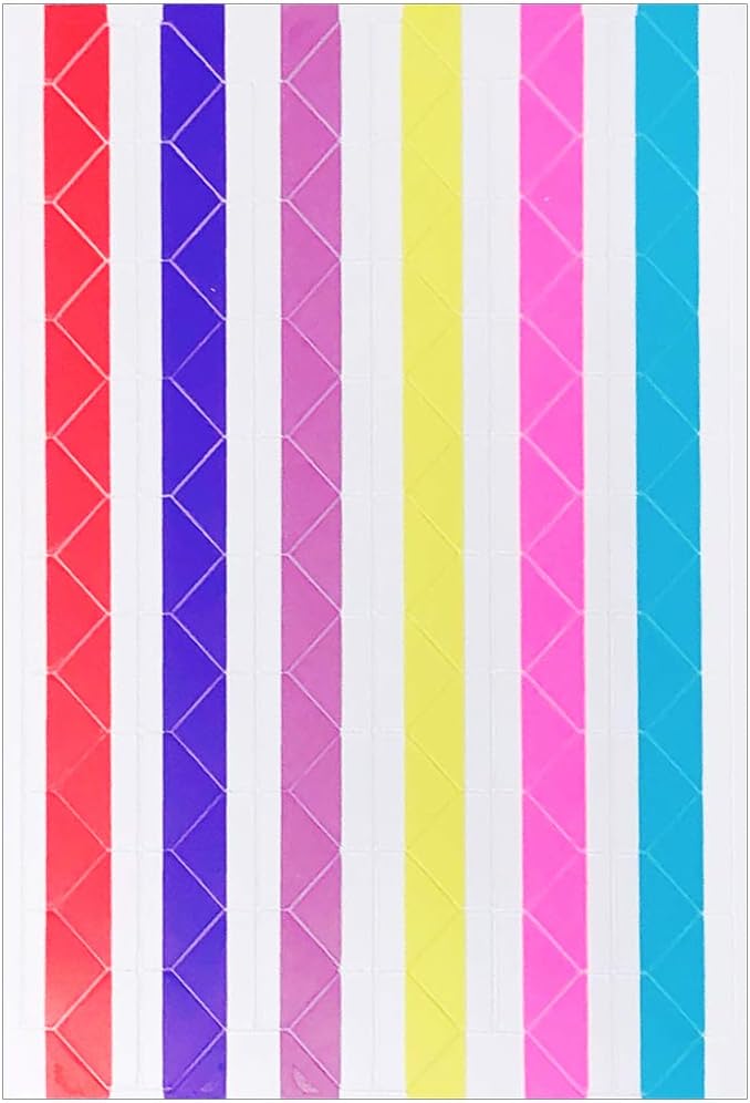 ALLYDREW Photo Corner Stickers, Photo Mounting Self Adhesives for DIY Crafts, Scrapbooking, Album, Diary, 20 Sheets / 2040 Pieces Mixed Color