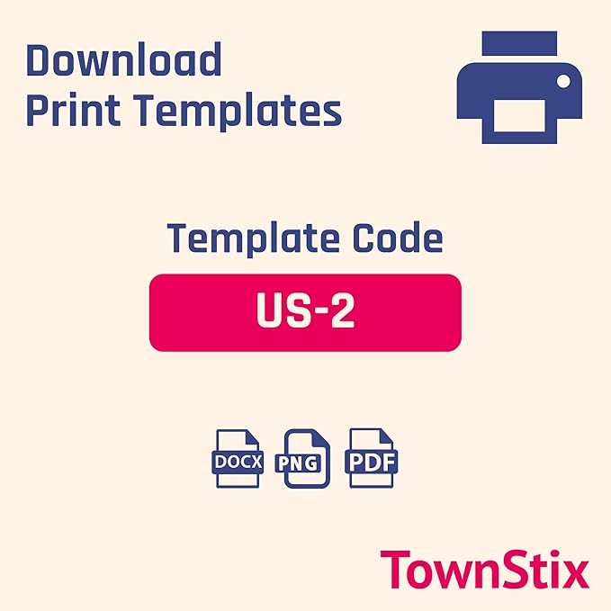 30 Sheets - Half Sheet Shipping Labels, Printable Sticker Paper, for Laser & Inkjet Printers - 2 per Sheet, 60 Pieces