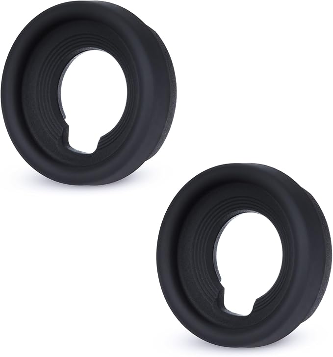 2 Pack Soft Silicone Camera Viewfinder Eyepiece Eye Cup for Fujifilm Fuji GFX100 II GFX100 GFX100S GFX50S II GFX 50S X-H2S X-H2 X-H1 X-T5 X-T4 X-T3 X-T2 X-T1, Replace Fujifilm EC-GFX Eye Cup