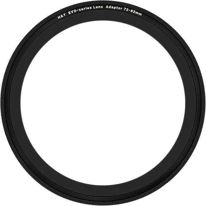 H&Y Magnetic Step Up Filter Ring 72 to 82mm, Ultra-Slim Aluminum Lens Filter Stepping Ring for Adapting 72mm Lens to an 82mm Filters, EVO Series