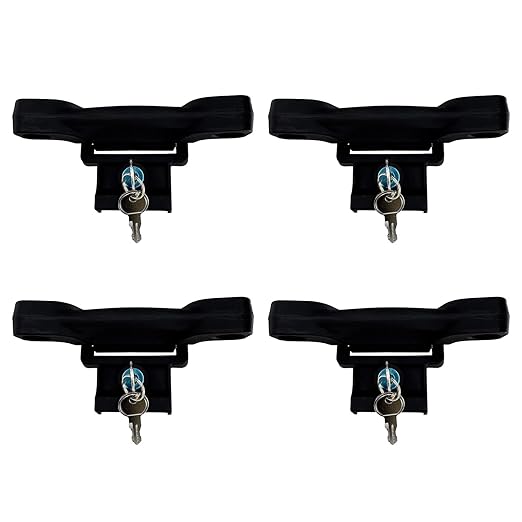 Truck Bed Anchor, Bed Clamp for 2015-2025 Ford F150 F250 F350 and Raptor SuperDuty; 2022-2025 F-150 Lightning Replace for 4 Pack FL3Z99000A64B FL3Z-9928408-AB