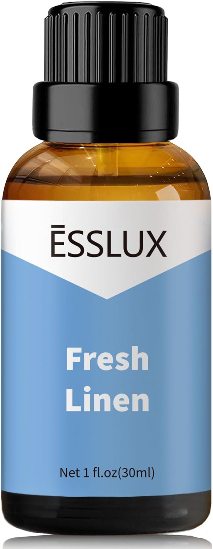 Fresh Linen Fragrance Oil - ESSLUX Aromatherapy Essential Clean Scented Oils for Diffuser, Massage, Soap, Candle Making Scents, Perfume, Home Fragrance, 30 ml