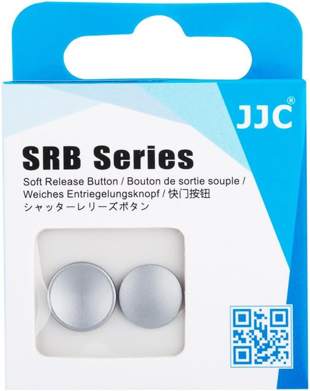 JJC 2-Pack Camera Soft Shutter Release Button for Fuji Fujifilm X100VI X100V X100F X-E5 XE5 XM5 X-T3 X-T4 X-T2 X-T50 XT50 X-T30 III XT30 X-T20 XT20 X-PRO3 Sony DSC-RX1R II RX10 IV III Nikon Zf & More