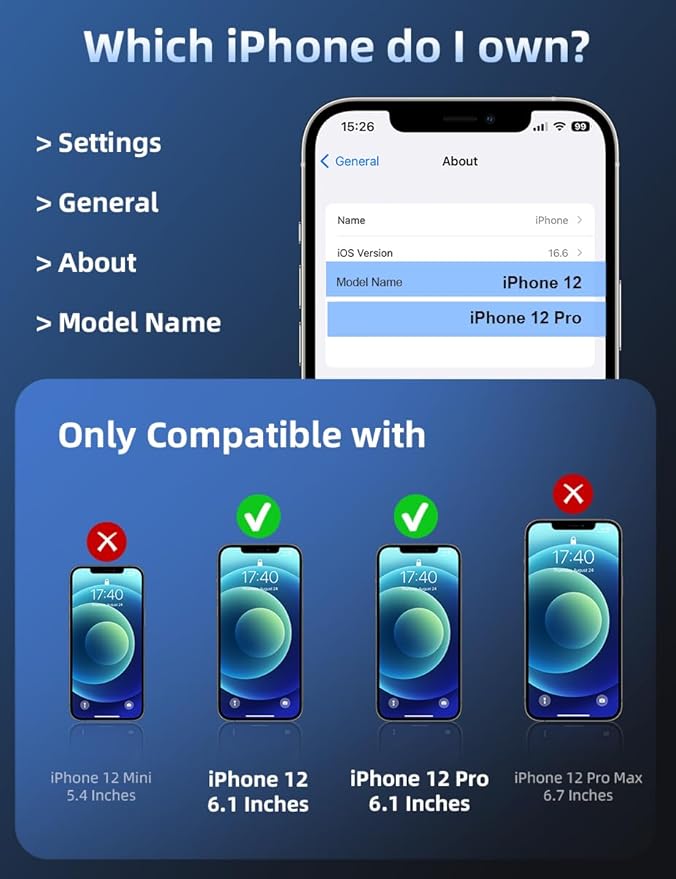 ruwa Privacy Screen Protector for iPhone 12/12 Pro[6.1 Inch][2-Pack] Anti-Peep Tempered Glass Film with Easy Installation Frame, Ultra HD, 9H Hardness, Scratch Resistant, Case Friendly
