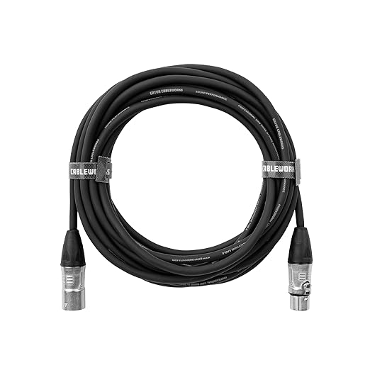 By Gator Cases Backline Series Standard 20 Foot XLR Microphone Cable, (GCWB-XLR-20)