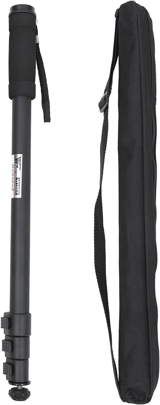 OHPHCALL Extendable Camera Monopod Lightweight Portable Photography Accessory Height Compact Design for DSLR and Digital Cameras