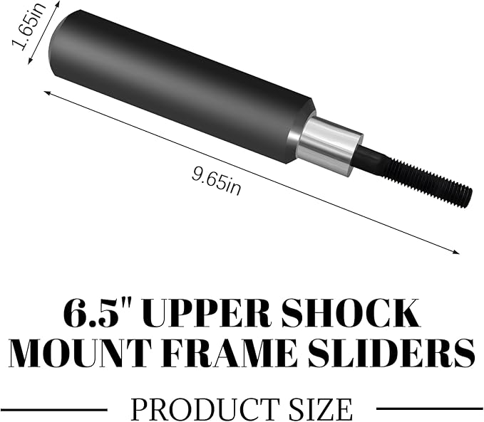 6.5" Upper Shock Mount Frame Sliders Falling Crash Protector Guards Falling Side Protector No Cut Kits for Harley Sportster XL883 XL1200 2004-2022