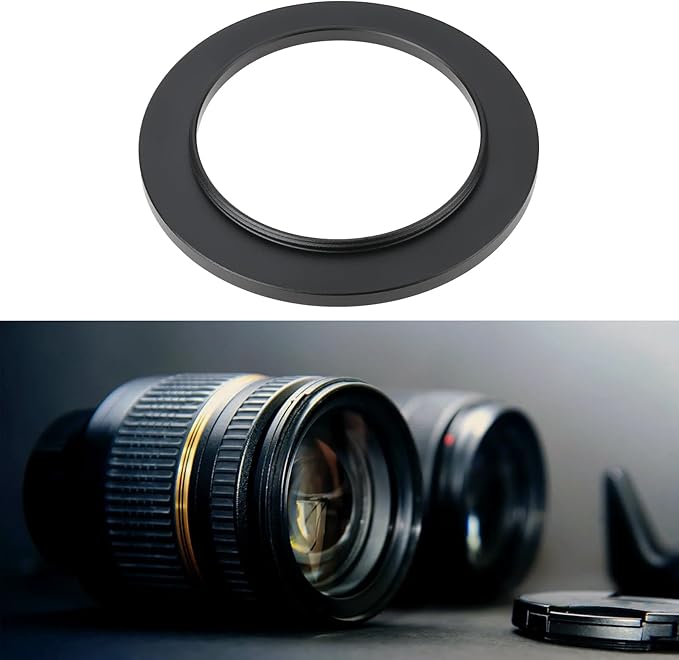2 pcs 52mm to 67mm Step Up Camera Lens Converter Filter Adapter Ring Metal