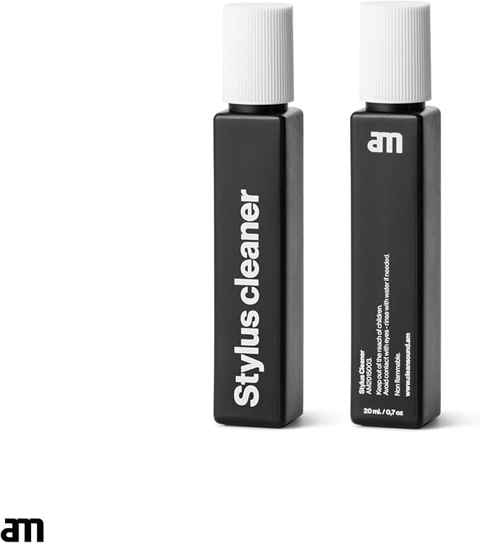 am Stylus Cleaner for Turntable Needle – Anti-Static Stylus Cleaning Brush for Record Players – Gentle Vinyl Needle Cleaner for Better Sound and Longer Cartridge Life