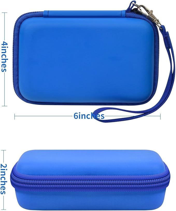 Case for Anker MagGo 3-in-1/MagGo UFO Charging Station,for Augnner for Iseyyox for Apple MagSafe Duo/for LISEN/for RTOPSMagSafe Wireless Charger Foldable Magnetic Charging Stand Storage Box-Blue