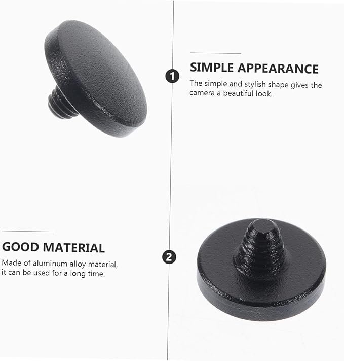 Vaguelly 3pcs Shutter Release Button Concave Accessory for Enhanced Camera Control Comfortable Grip and Artistic Compatible Various Models