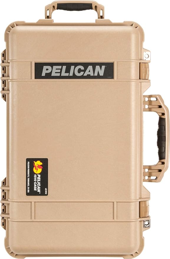 Pelican 1510 Case With Foam (Desert Tan)