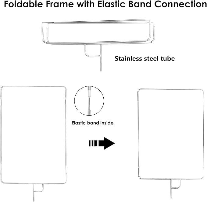 Photography Light Reflector Flag Kit, 30x35inches/75x90cm, 4-in-1 Gold/Silver/Black/White Diffuser and Translucent Diffuser, Foldable Stainless Steel Frame