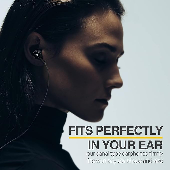 in-Ear AKG Wired Earbuds with Microphone – USB-C Earbuds with Braided Cable – AKG Headphones with Mic Compatible with Samsung Galaxy S24 Ultra, S24+, S24, S23, S22, S21, S10, S10E & iPhone 15 Series