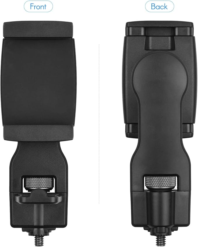 Andoer Gimbal Stabilizer Phone Holder Smartphone Clip Clamp Bracket Compatible with hohem iSteady Pro/Pro 2/Mobile+ Stabilizers
