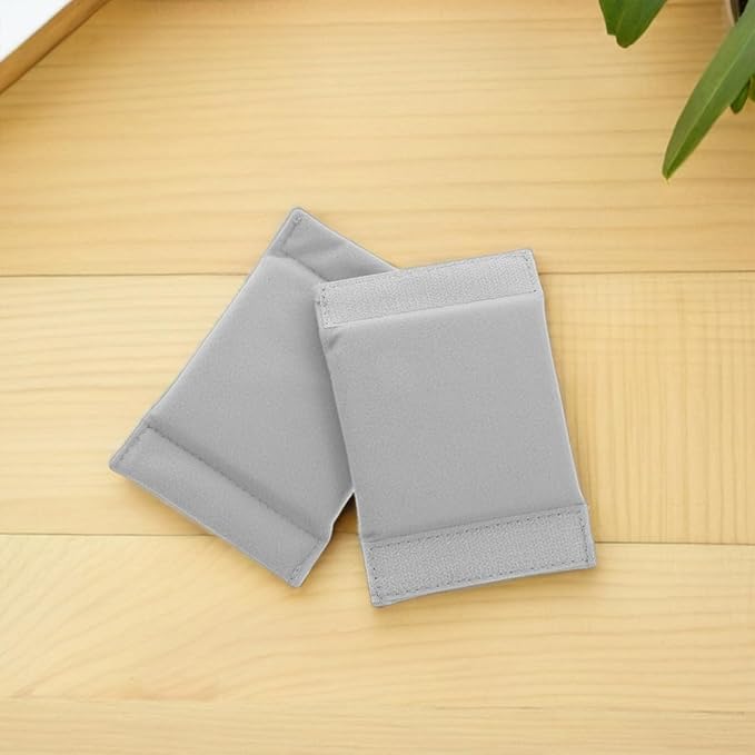 VILLCASE 4pcs Camera Bag Divider Camera Bag Compartment Divider Lens Protection Insert Backpack Inserts Lens Separator Pad Grey Fiber Fleece