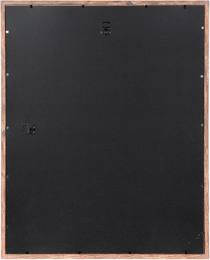 kennethan 16x20 Picture Frame Rottern Brown Set of 5, Wooden Poster Frame for Wall Mounting Display for Home, Office,Gallery,Holiday with Photos, Posters, Puzzles