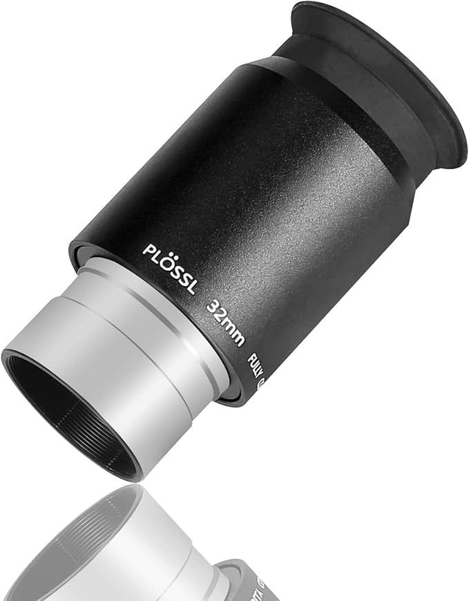 CelticBird 1.25'' Telescope Eyepiece Kit with 3 Plossl Eyepieces 4mm/10mm/32mm Fully Multicoated Optical Lens Metal Construction Fit for 1.25inch Astronomic Telescope and Astronomy Filters