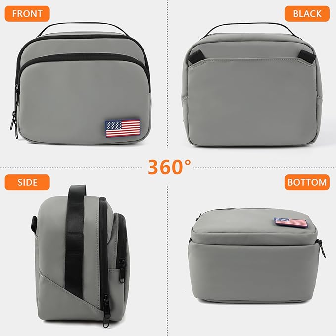 TULLIO Besnfoto Camera Bag Small Purse Crossbody Camera Shoulder Case Waterproof Canvas Cute Compact Photography Bag for Mirrorless DSLR SLR