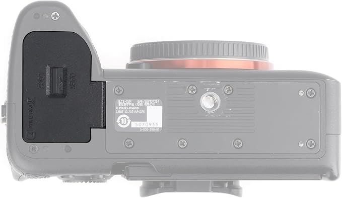 FocusFoto Battery Door Cover Lid Cap Replacement for Sony Alpha A7IV, A7RIV, A7SIII, FX3, FX30, A1, A9II Camera Repair Parts