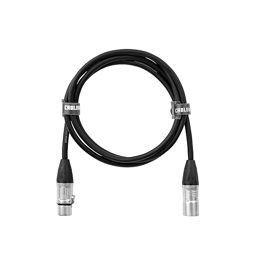 By Gator Cases Backline Series Standard 5 Foot XLR Microphone Cable, (GCWB-XLR-05)