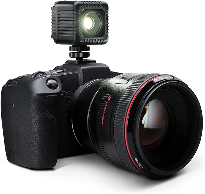 Lume Cube 2.0 Portable App-Controlled Waterproof LED Cube Light with DSLR Shoe Mount | Waterproof, Adjustable Brightness, Indoor Studio & Outdoor Use, for Photo and Video