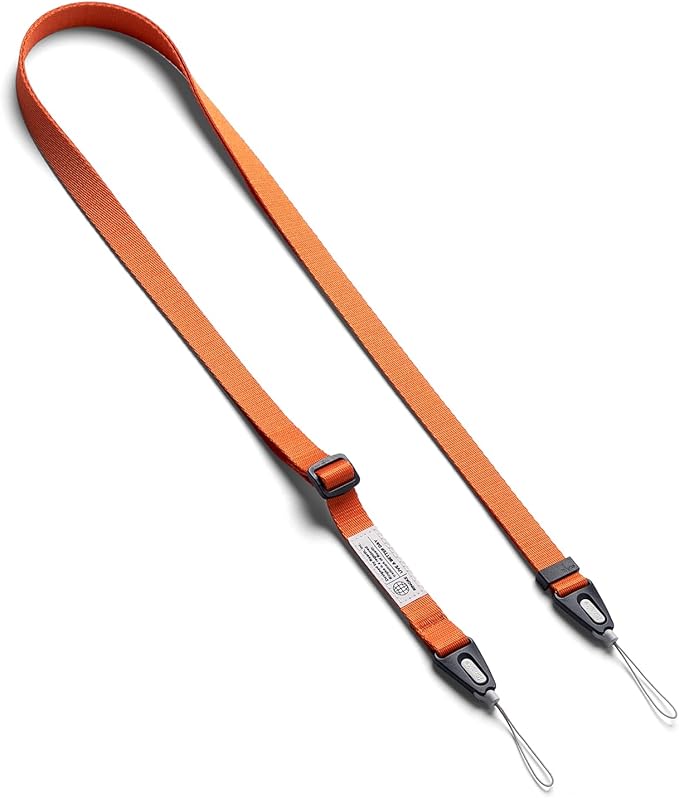 Ringke Shoulder Slim Strap [Adjustable Neck Lanyard Strap] [One-Touch Buckle] for Phone Case, Camera, Keys, and ID Badge