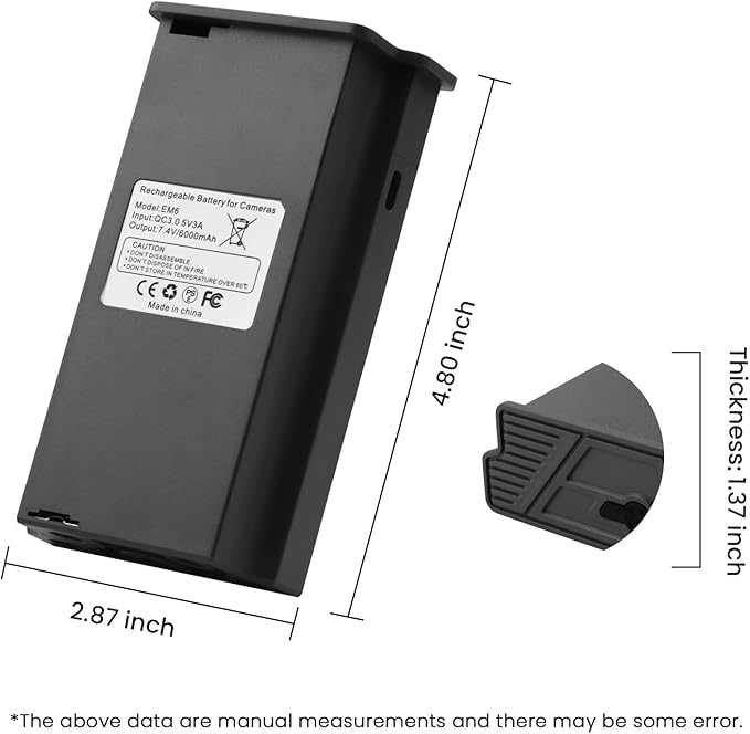 ANTIEE 2Pack Reveal Lithium Battery Pack Compatible with Tactacam Reveal Hunting Camera X, X Pro, Pro 3.0, X Gen 2.0 3.0, XB, SK Rechargeable Trail Camera Battery (Include Type-C Cable)