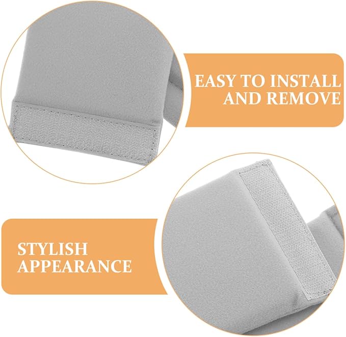 VILLCASE 4pcs Camera Bag Divider Camera Bag Compartment Divider Lens Protection Insert Backpack Inserts Lens Separator Pad Grey Fiber Fleece