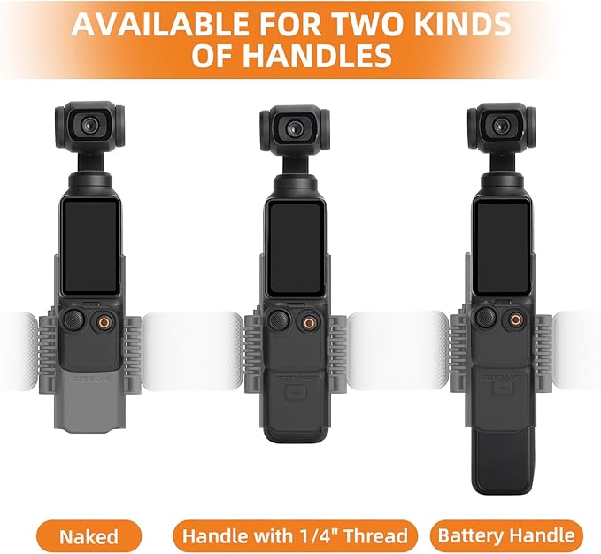 Pocket3 Dual Phone Extension Holder for DJI Osmo Pocket 3 Camera Handle Accessories Cold Shoe Adapter Expansion Mount Mic Light Tripod