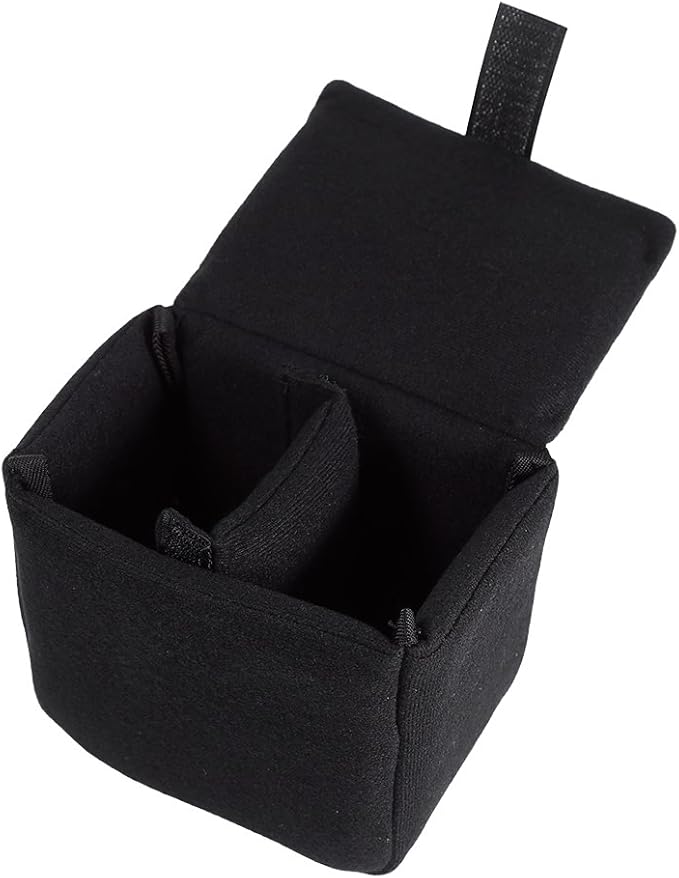 DLSR Camera Bag Insert Padded Case Bag Shockproof Protection Travel Camera Protect Pouch for Photographing(Black)