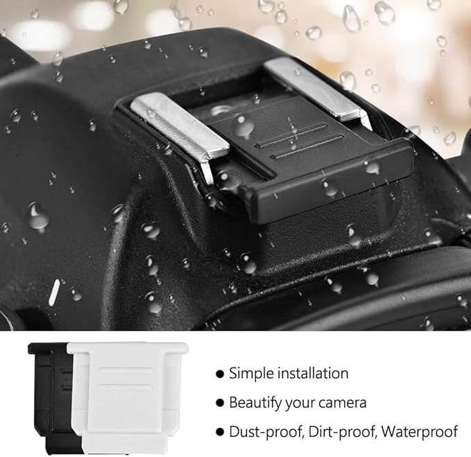 2 Pcs Hot Shoe Cover for Camera, Anti Dust Protective Cap, Hotshoe Protector Compatible with α99II α77II α6500 α6300 α6000 α7SII α7RII α7S α7R α7II α7 RX1R RX1 RX100II RX