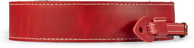 MegaGear Personalized Genuine Leather Camera Strap Custom Engraved DSLR & SLR Shoulder/Neck Strap