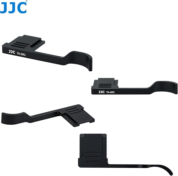 JJC TA-GR2 Thumbs Up Grip for Ricoh GR II Camera, Ricoh GR II Thumbs Grip, GR II Thumbs Up Grip, Made of Premium Aluminium Alloy, Hot Shoe Grip for Ricoh GR II