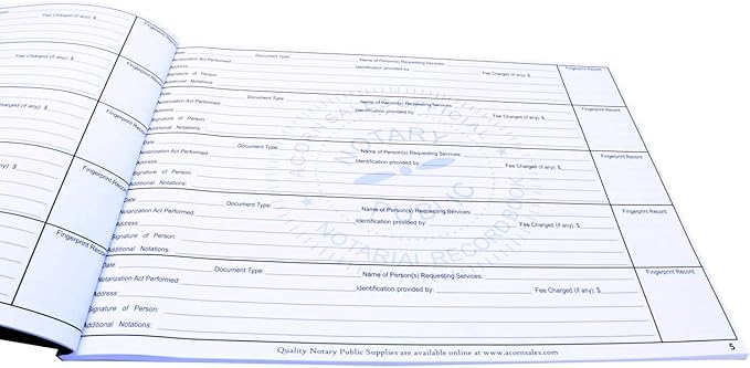 South Carolina Notary Supplies Kit with PSI Pre Inked Stamps, Includes: Official Notary Stamp, Journal, Acknowledgement Stamp, Notary Supply South Carolina