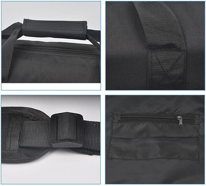 40-120cm Tripod Carrying Case Bag, Waterproof Tripod Travel Carrying Storage with Shoulder Strap Padded & Handle for Light Stands, and Tripod Photography Accessories(120cm)