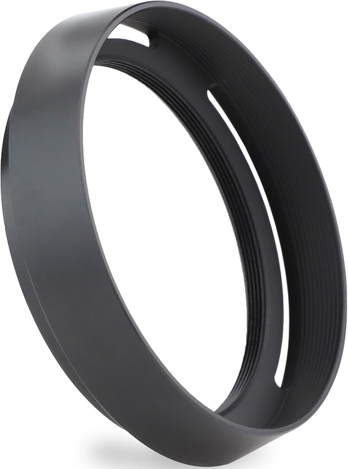 Haoge Metal Lens Hood Shade for Leica Q3 Q3 43 Q2 Q-P QP q Typ 116 Typ116 Camera Black LH-LQOB