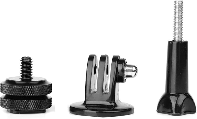 Anwenk Camera Hot Shoe Mount Adapter Compatible with GoPro Adapter Gopro Hero 7 6 5 4 Attaching on Gopro DSLR Camera or Ring Light Photography
