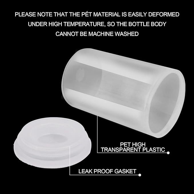 BUWUSMU 120 Pcs film canisters with caps, Canister Holder, 33 mm Empty Camera Reel Containers Storage Containers Case with Lids for Small Accessories Fish Hook Film Beads (Clear)