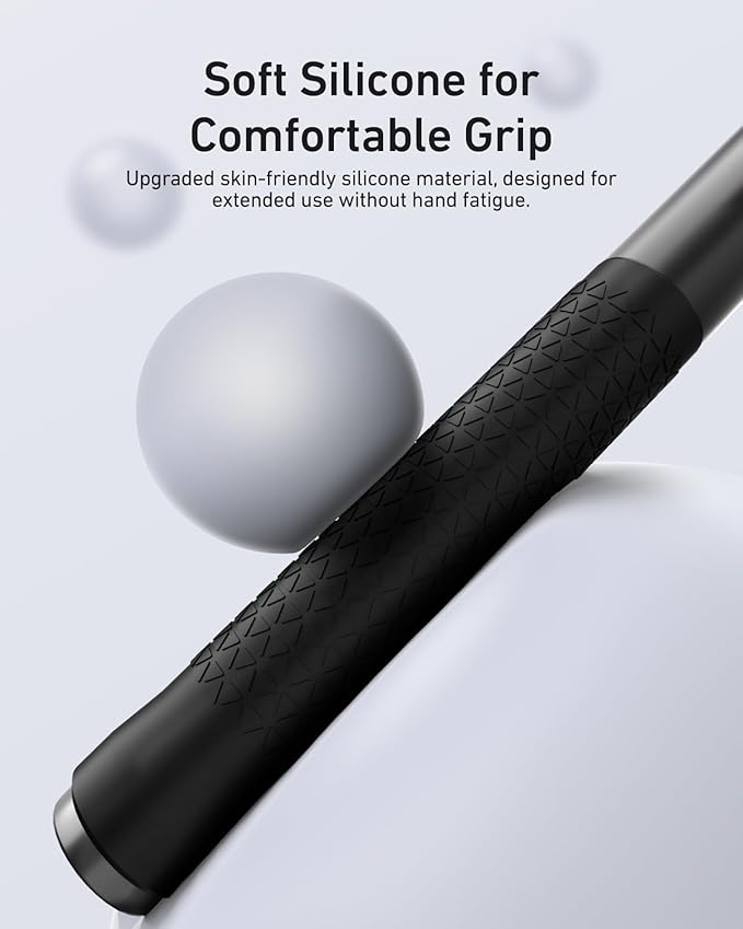 TELESIN 60" Selfie Stick for GoPro, Portable Extended Vlog Invisible Pole for GoPro Hero 13 12 11 DJI Action 6 5 4 DJI Osmo Nano/360 Insta360 X5 X4 Handheld Monopod for Travel, Action Camera Accessory