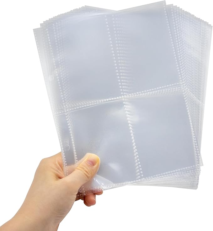 200 Pockets Photo Album for Fujifilm Instax Mini 11 12 9 8+ 8 7+ LiPlay Film, Photocard Binder for Polaroid SnapTouch PIC-300 Z2300 Photo Printer, 2x3 Photo Book for Kpop Card (Inside page)