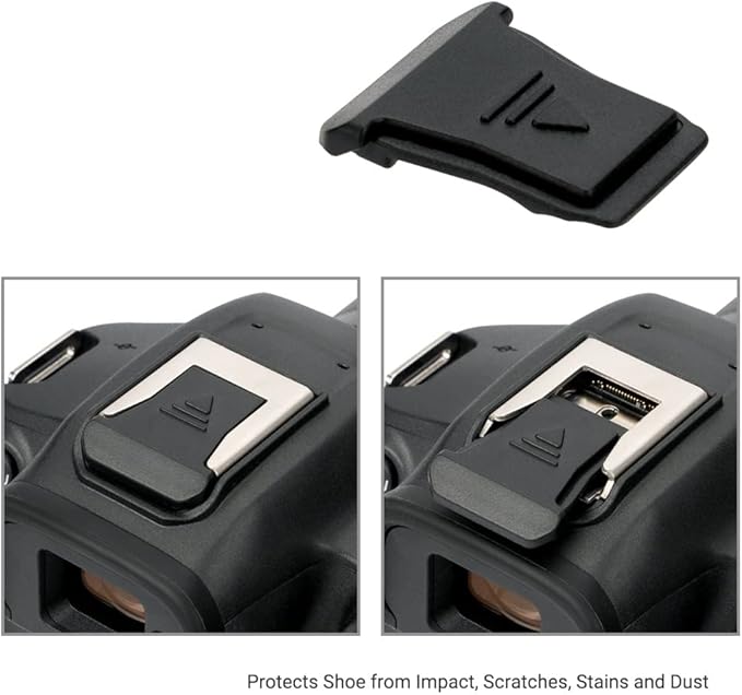 4PCS Camera Hot Shoe Cover Protector Cap Specially Designed for Canon EOS R8 R50 V R50V R5 R6 Mark III II R1 R10 R7 R5C R3 PowerShot V1 Camera Replace Canon ER-SC2 Shoe Cover（NOT fit Canon R5 Camera）