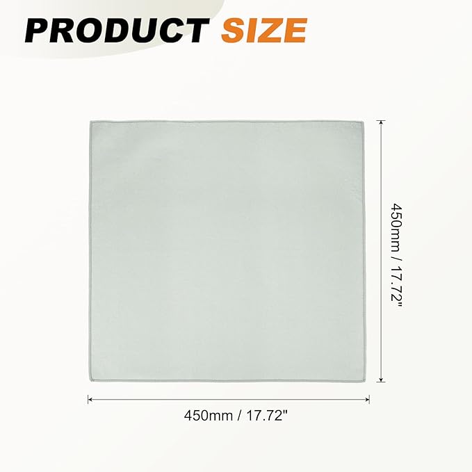 PATIKIL 18" x 18" Camera Protective Wrap, Magic Self-Adhesive Cloth Anti-scratch Lens Pouches for Camera Lens DSLR Phone Laptop, Grey