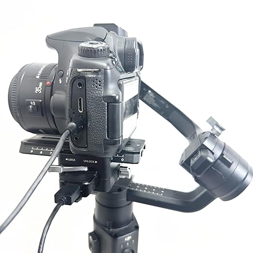 DYTDIEYINGTU for DJI Ronin-s R-Wire Camera Control Connection Cable MCC-c stabilizer Data Shutter Release Extension Cable A7M3 A7R4 A7M4 Z6 Z7 Z7II GH5 GH5S (MCC-C)