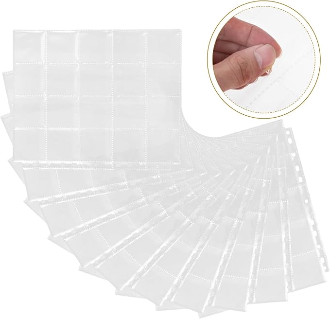 ARTIBETTER 30pcs Film Negative Sleeve Binder Pages Acid Holders for Organizing Film Negatives Portable Storage for Easy Access and