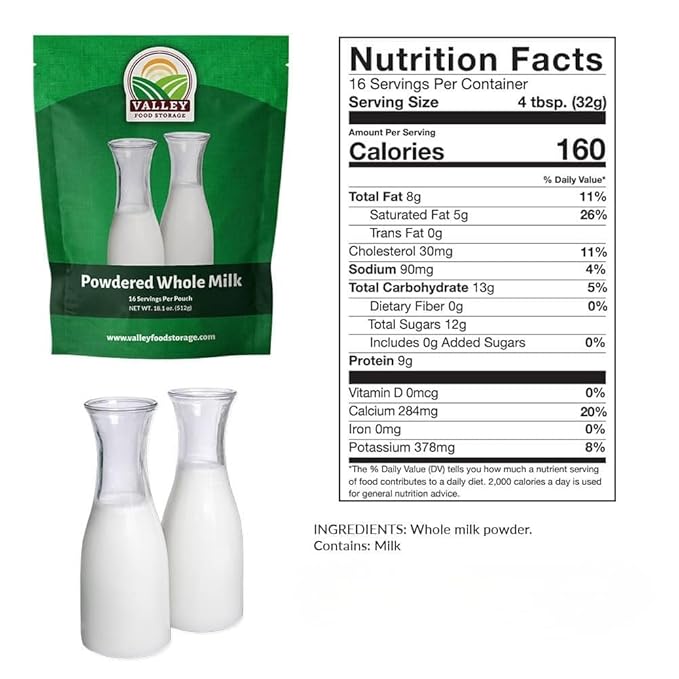 85 Serving Premium Protein Bucket | Freeze Dried Meat & Dairy Contains 1,052g Protein | Non-GMO Emergency Food Supply 25 Year Shelf Life | Long Term Prepared Foods Survival Kits by Valley Food Storage