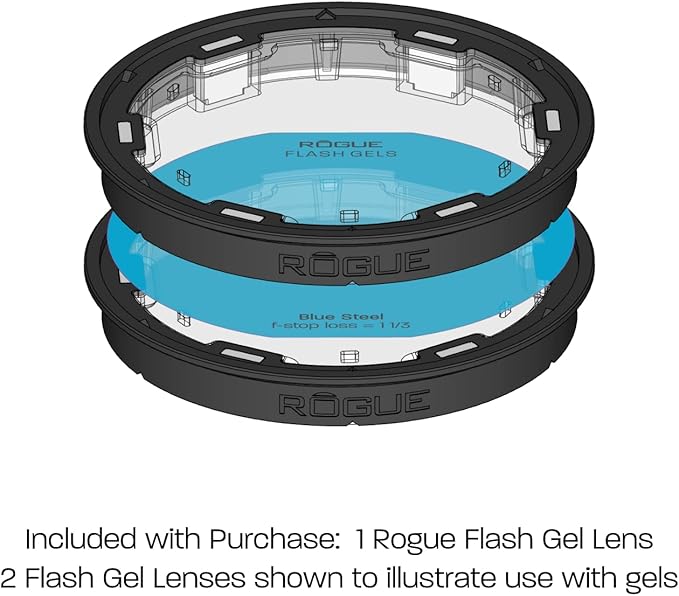 Rogue Round Flash Magnetic Light Modifier (Flash Gel Lens)